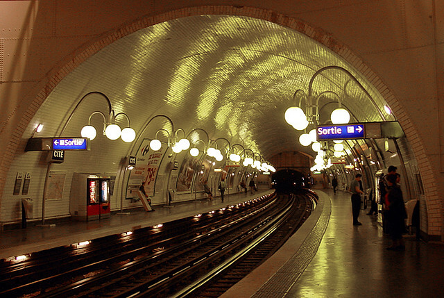 Paris Metro Tunnel